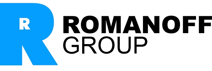 The  Romanoff Group logo